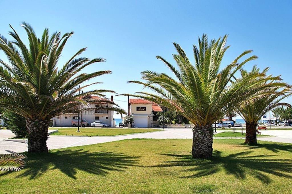 Giorgos Apartments Skála Foúrkas Екстериор снимка
